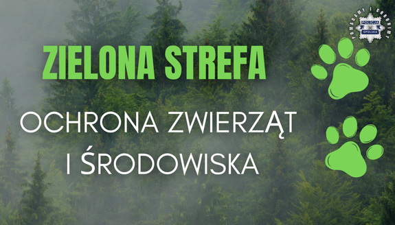 zdjęcie: plakat informujący o skrzynce zielona strefa